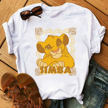 Load image into Gallery viewer, Summer Fashion Letter Plus Size T-shirt Harajuku Cartoon Printed Top Female Tshirts Streetwear O-neck Short Ladies Clothes
