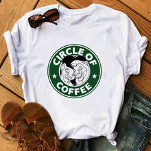 Load image into Gallery viewer, Summer Fashion Letter Plus Size T-shirt Harajuku Cartoon Printed Top Female Tshirts Streetwear O-neck Short Ladies Clothes