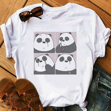 Load image into Gallery viewer, Cute Bears Funny t shirts Women Clothes 2020 Animal Printed t-shirt Camiseta Mujer Vogue tshirt tops
