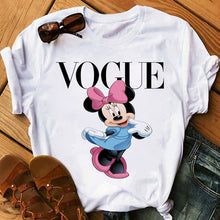 Load image into Gallery viewer, Maycaur Casual Women T-shirts Cute Micky Red Heart Shirts Graphic Tees Mouse T Shirts Hipster Female T Shirt Female Tshirt Femme
