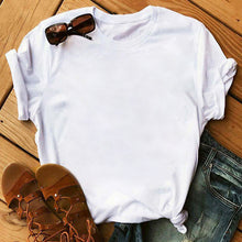 Load image into Gallery viewer, Maycaur Red Heart Butterfly Print Women Tshirt Fashion Casual O Neck Female T Shirt 90s Lady Yong Girl New Valentine's Day Gifts
