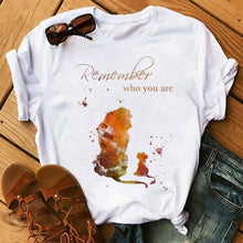 Load image into Gallery viewer, Summer Fashion Letter Plus Size T-shirt Harajuku Cartoon Printed Top Female Tshirts Streetwear O-neck Short Ladies Clothes
